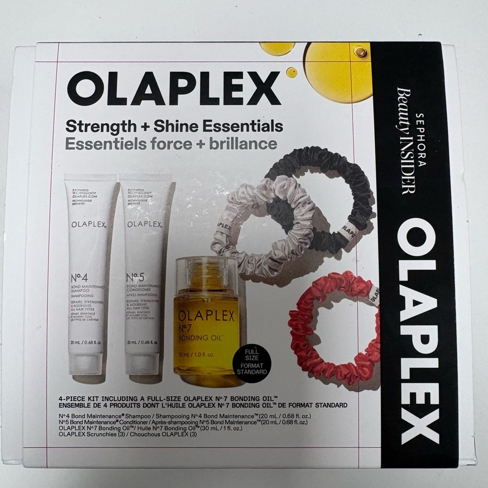 OLAPLEX Skincare Serum & Face Oil Set with White and Black Accents